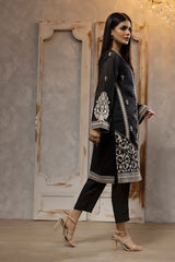 Dhanak DA 1665 Black Embroidered Kurta Festive Signature & Luxury Statements