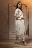 Dhanak DA 1693 Off-white Embroidered Kurta Festive Signature & Luxury Statements