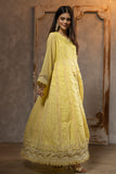 Dhanak DA 1708 Yellow Embroidered Kurta Festive Signature & Luxury Statements