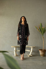 Dhanak DA-2167 Black Spring Summer Pret Collection 2024