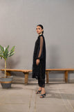 Dhanak SS24DA-2221 Black Spring Summer Pret Collection 2024