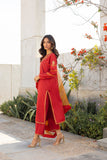 Dhanak SS24DA-2285 Rust Spring Summer Pret Collection 2024