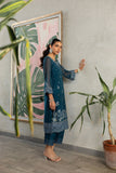 Dhanak SS24DA-2296 Navy Blue Spring Summer Pret Collection 2024