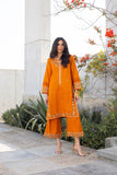 Dhanak DA-2304 Mustard Spring Summer Pret Collection 2024