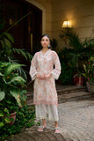 Dhanak DC-0538 Peach Casual Spring Pret 2024