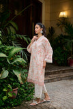 Dhanak DC-0538 Peach Casual Spring Pret 2024