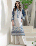 Dhanak DC-2238 Off-white Soie Luxury Silk Tunics