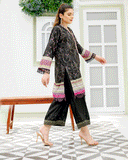 Dhanak DC-2240 Black Soie Luxury Silk Tunics