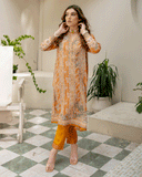 Dhanak DC-2242 Mustard Soie Luxury Silk Tunics