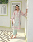 Dhanak DC-2243 Pink Soie Luxury Silk Tunics