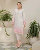 Dhanak DC-2245 Grey Soie Luxury Silk Tunics