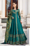 Maria B Emerald Green DL-1107 Winter Linen Collection