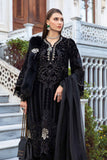 Maria B Black & Gold DL-1111 Winter Linen Collection