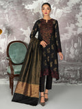 Limelight U1343SU 3PC BLK Embroidered Lawn 2022