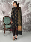 Limelight U1343SU 3PC BLK Embroidered Lawn 2022