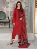 Limelight U1537SU 3PC RED Embroidered Lawn 2022