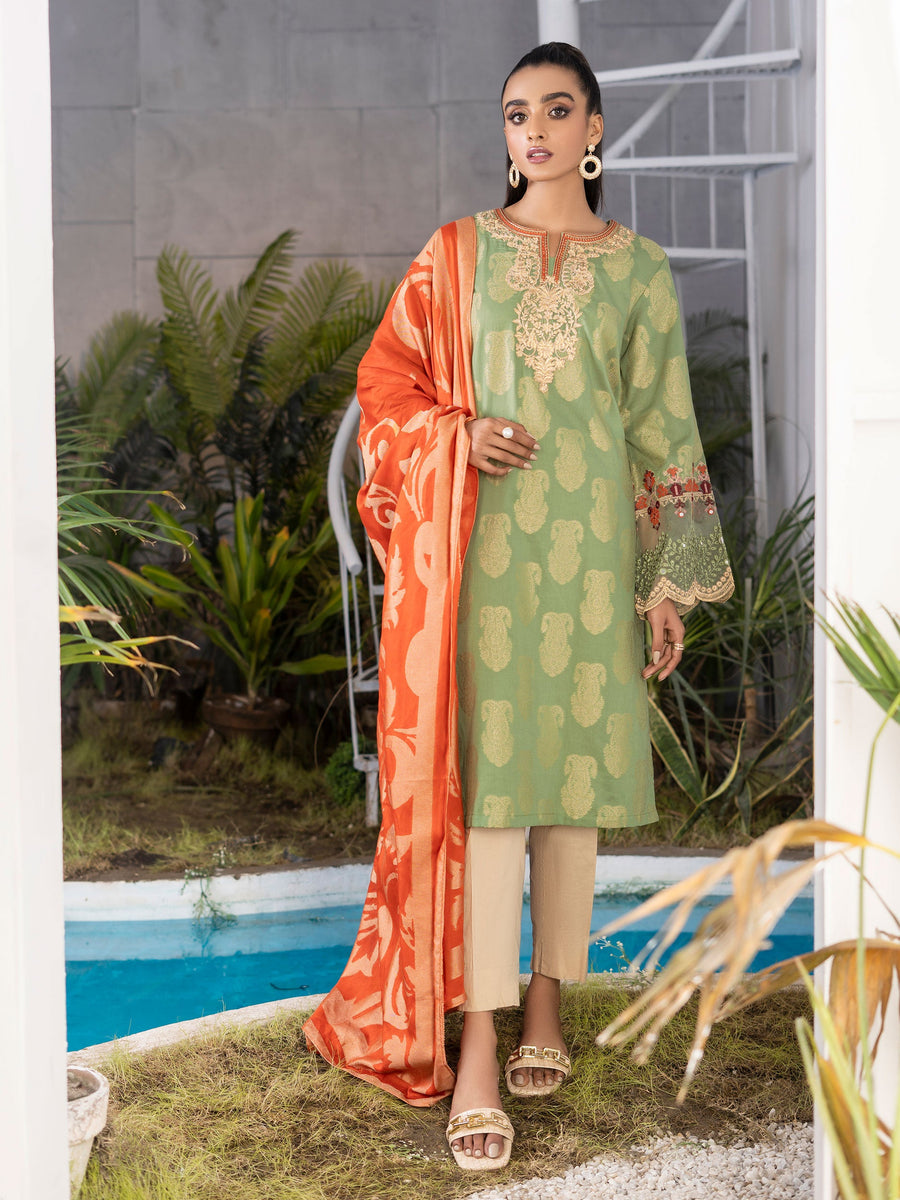 Lime Light U1553SU 2PC GRN Eid Lawn Vol II 2022