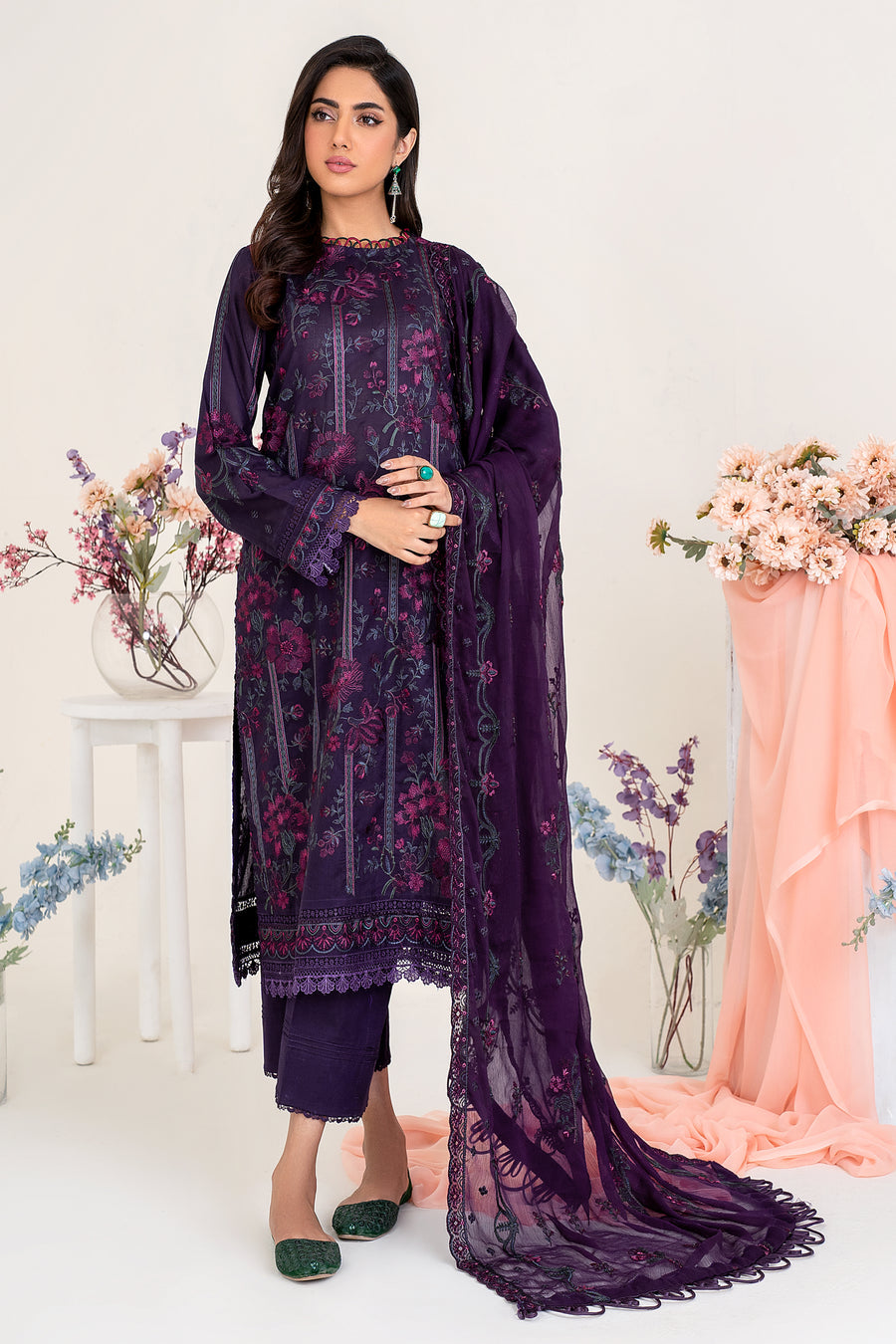 Zarif ZEL 07 Purple Haze Eid Lawn Collection