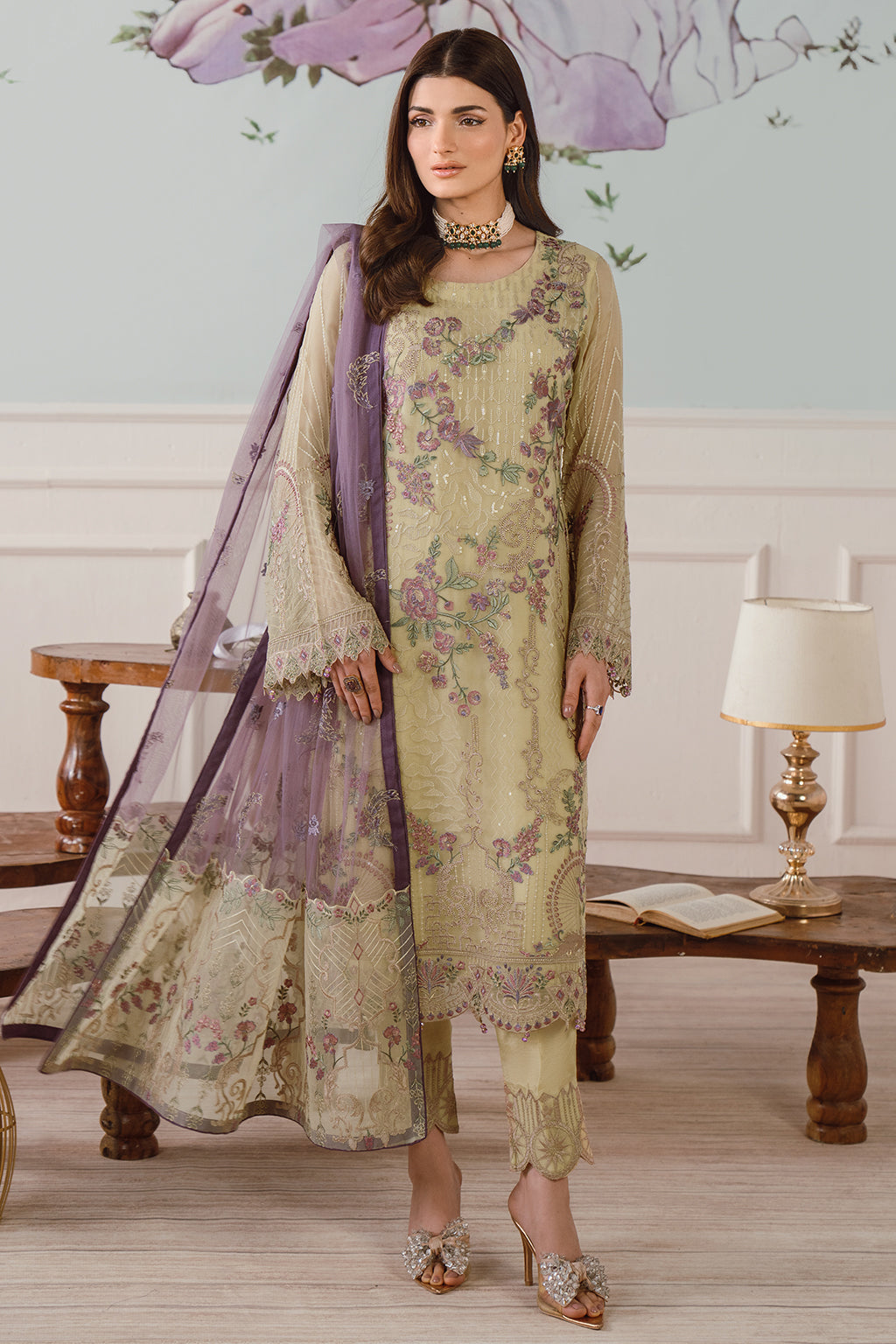 Ramsha F-2512 Chiffon Collection 2024