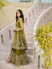 Nuriyaa Yesil Gusel Winter Luxury Formal Collection