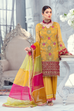 Meeral Ml-03 Mustard Luxury Collection 2021
