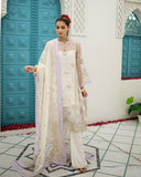 Dhanak DU-3172 Offwhite Maheer Wedding Festive Collection