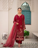 Dhanak DU-3166 Mauve Maheer Wedding Festive Collection