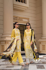 Regin Robin Alif Luxury Lawn Vol 6 2022