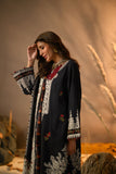 Dhanak DU 3113 Black Karandi 3pcs Winter Tales