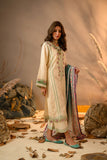 Dhanak DU 3114 Off White Khaddar 3pcs Winter Tales