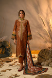 Dhanak DU 3115 Brown Khaddar 3pcs Winter Tales