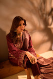 Dhanak DU 3120 Purple Khaddar 3pcs Winter Tales