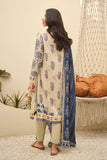 Dhanak DU-3151 Beige Summer Basics Embroidered Lawn
