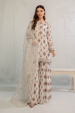 Maria B DW-EA23-06-White Luxury Casual Prets Vol 2