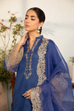 Maria B DW-EA23-37-Blue Luxury Casual Prets Vol 2