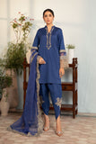 Maria B DW-EA23-37-Blue Luxury Casual Prets Vol 2