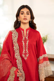 Maria B DW-EA23-37-Red Luxury Casual Prets Vol 2