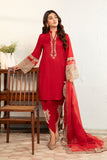 Maria B DW-EA23-37-Red Luxury Casual Prets Vol 2