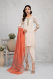 Maria B DW-EA23-90-OffWhite Luxury Casual Prets Vol 2