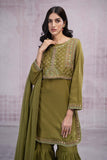 Maria B DW-EF23-64-Green Luxury Casual Prets Vol 2