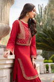 Maria B DW-EF23-64-Red Luxury Casual Prets Vol 2