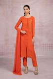 Maria B DW-EF23-76-Oringe Luxury Casual Prets Vol 2