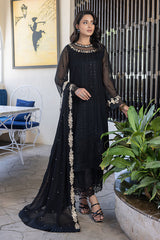 Azure DarkMystery Ensembles Chiffon Eid Collection