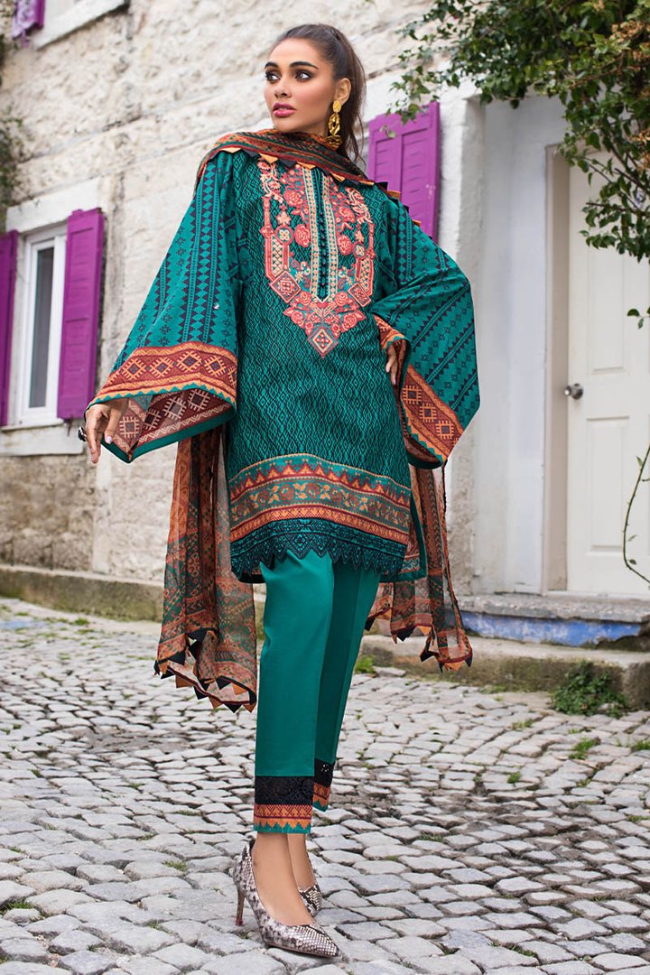 Tahra Emerald Elegance - A Lawn 2021