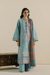 Ethnic Blue Jade (E0011/203/607) Chaap Summer Collection Vol II 2022