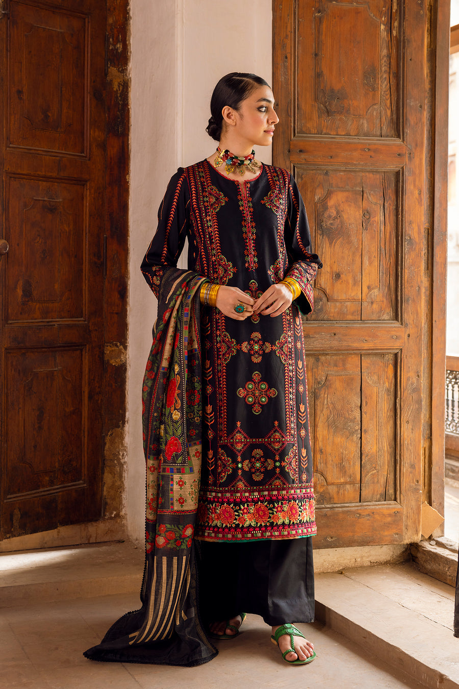 Ethnic Flora Celeste (E0020/203/902) Chaap Summer Collection Vol II 2022