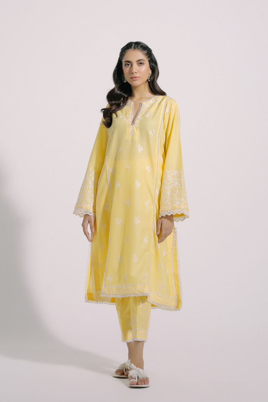 Ethnic E0208 105 101 101 Sarson Capsule Eid Collection 2022