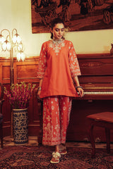 Ethnic Embroidered Suit (E0516/103/308) Anhumi Rozana Collection 2022