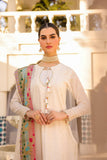 Alkaram ED-03A-23-Ivory Meraki Chikenkari Collection