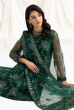 Alizeh 05A-Elnaz(Green) Dua Chiffon Collection